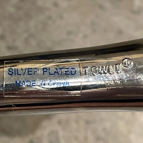 Towle Silver-plated Double Sided Jigger Bar Tool Monogrammed - Picture 4 of 8